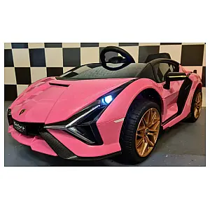 12V avto na akumulator Lamborghini SIAN Pink