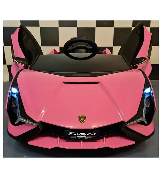 12V auto na akumulator Lamborghini SIAN Pink Cars4kids Trading
