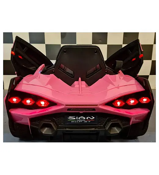 12V auto na akumulator Lamborghini SIAN Pink Cars4kids Trading
