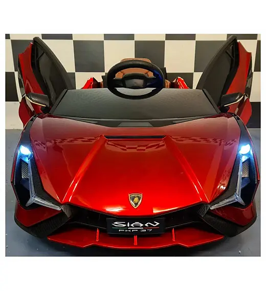 12V auto na akumulator Lamborghini SIAN Metallic Red Cars4kids Trading