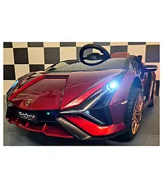 12V auto na akumulator Lamborghini SIAN Metallic Red