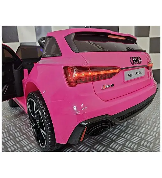 Auto na akumulator 12V Audi RS6 Pink