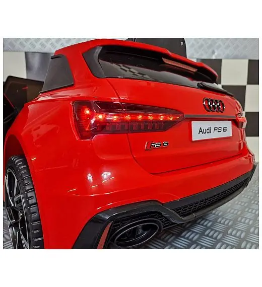 Auto na akumulator 12V Audi RS6 Red