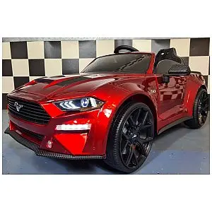 24V FORD MUSTANG drift - dječji akumulatorski auto, Metallic Red