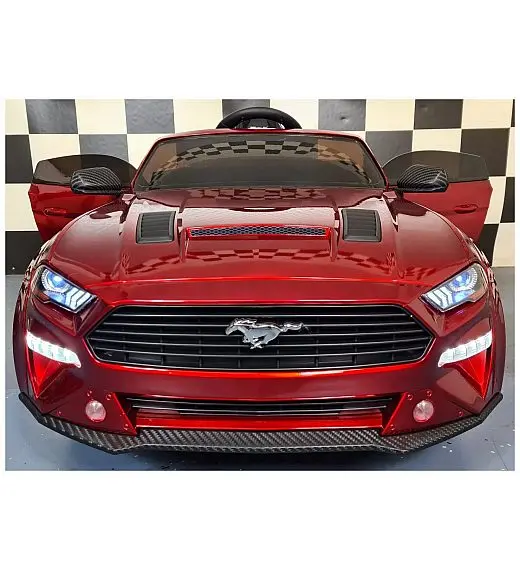 24V FORD MUSTANG drift - dječji akumulatorski auto, Metallic Red