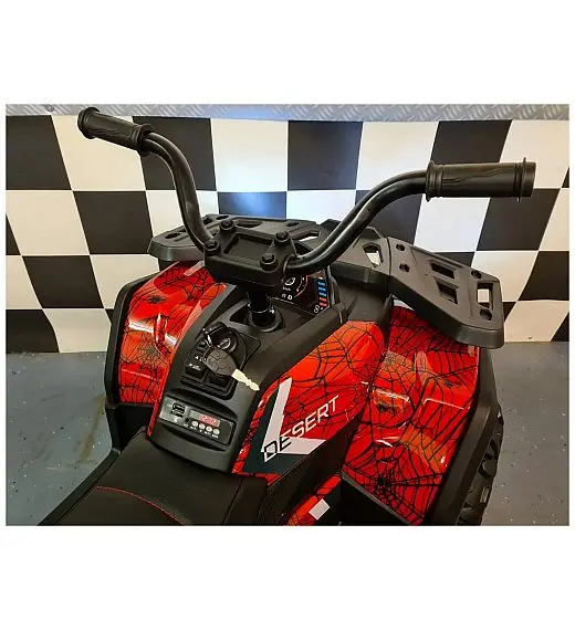 Štirikolesnik za otroke 12V QUAD DESERT Red