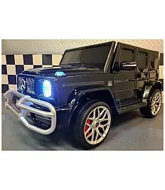 24V Mercedes G63 - otroški avto na akumulator, črn