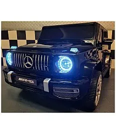 24V Mercedes G63 - otroški avto na akumulator, črn
