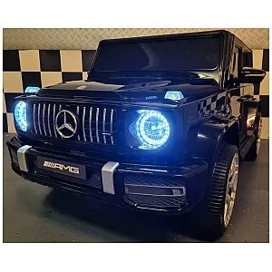 24V Mercedes G63 - otroški avto na akumulator, črn