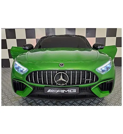 Avto na akumulator 12V Mercedes SL63 Metallic Green Cars4kids