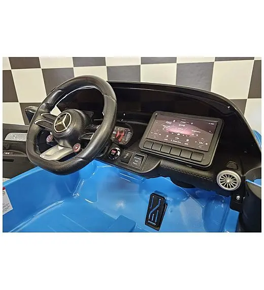 Avto na akumulator 12V Mercedes SL63 Metallic Blue Cars4kids
