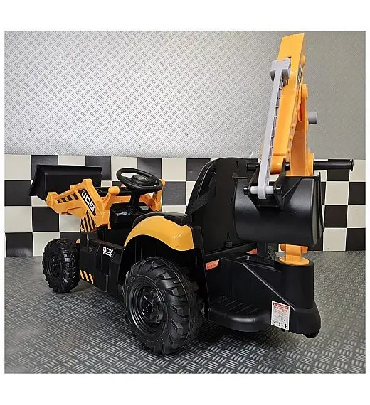 Otroški bager JCB SITEMASTER 12V Cars4kids