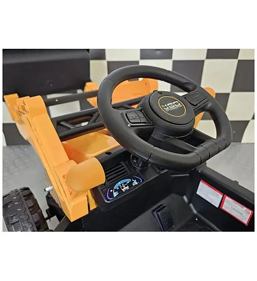 Otroški bager JCB SITEMASTER 12V Cars4kids