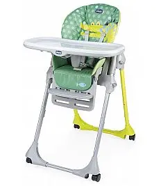 Stolček za hranjenje  POLLY EASY CROCODILE