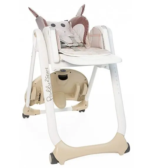 Stolček za hranjenje Chicco POLLY 2 START Monkey