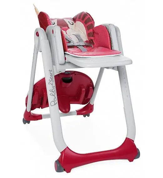 Stolček za hranjenje Chicco POLLY 2 START Lion