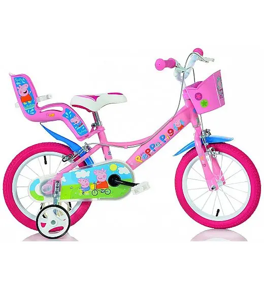 Otroško kolo 14 col  PUJSA PEPA - PEPPA PIG