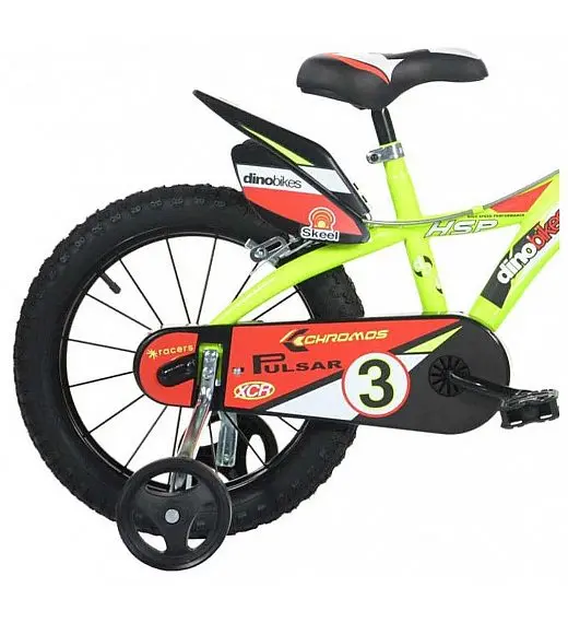 OTROŠKO KOLO 16"  RAPTOR YELLOW Dino Bikes