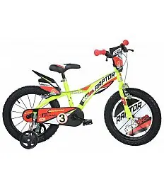 Dječji bicikl 16" Raptor žuti