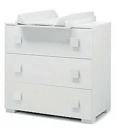 Komoda s protorom za previjanje EVOLUTION White