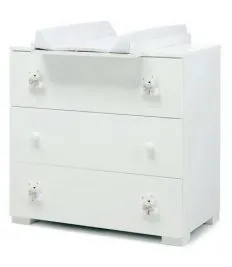 Predalnik s prostorom za previjanje TATO White Tortora Predalnik s prostorom za previjanje TATO White Tortora