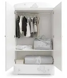 Dječji ormar DUDU White Tortora