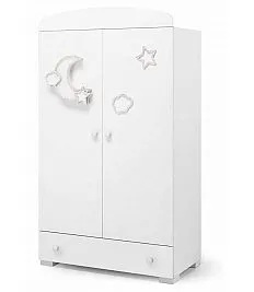 Otroška omara MOON White WIFI