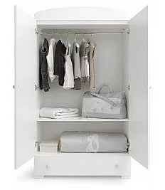 NIDO White Otroška omara