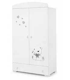 Dječji ormar TATO White Grey
