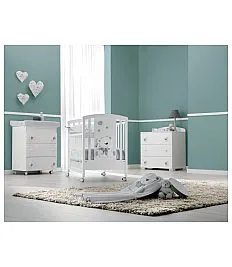 Drveni dječji krevetić TATO Grey Drveni dječji krevetić TATO Grey