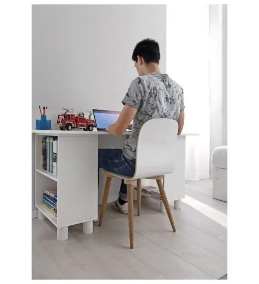 Drveni dječji krevetić EASY Grey Sbiancato