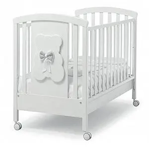 DJečji krevetič DUDU White Grey