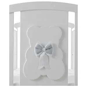 DJečji krevetič DUDU White Grey