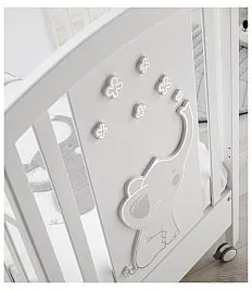 Lesena otroška posteljica ELLY