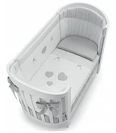 Otroška posteljnina ARIEL Grey Otroška posteljnina ARIEL Grey