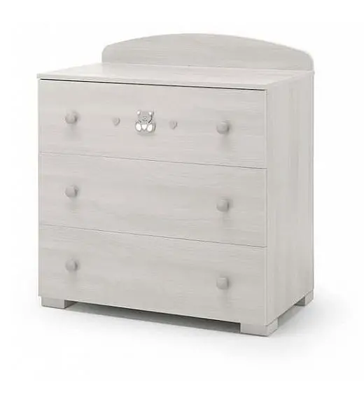 Komoda CHARLY Grey Sbiancato
