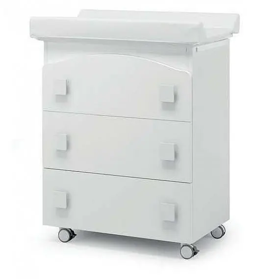 Komoda za previjanje s kadom EVOLUTION White