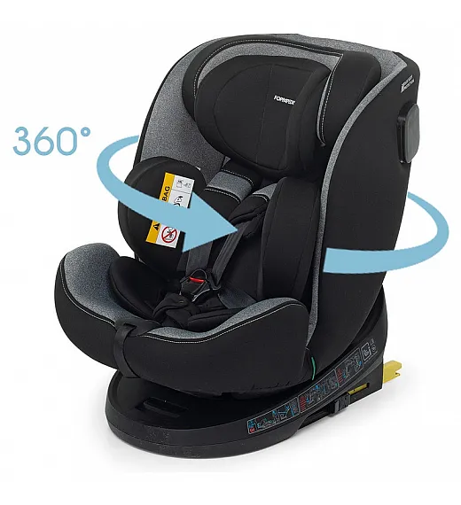 Autosjedalica CIRCLE i-SIze 360° Carbon 40-150 cm