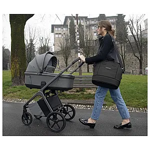 COMMANDER Steel Grey Foppapedretti 3u1 kolica
