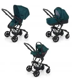 Otroški voziček 3v1 UP3 Travel System i-Size Forresta