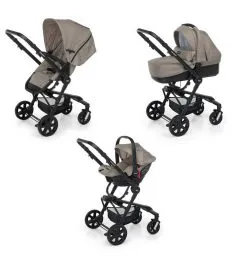 Otroški voziček 3v1 UP3 Travel System i-Size Sabbia