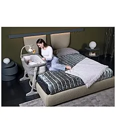 Otroška obposteljna posteljica iNANNA Greige Otroška obposteljna posteljica iNANNA Greige