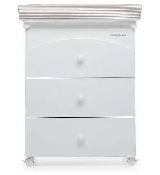 LUCY White - komoda sa kadicom Foppapedretti