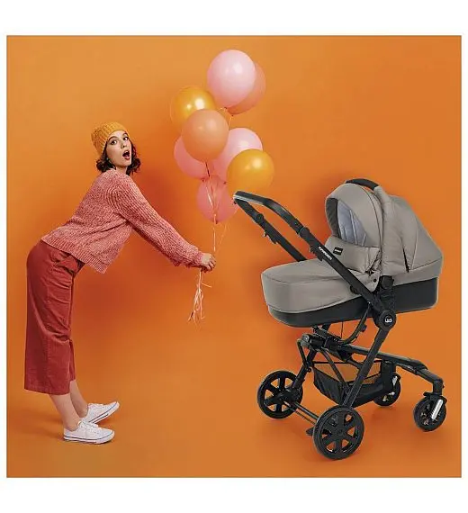 Otroški voziček 3v1 UP3 Travel System i-Size Sabbia