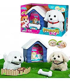 Plišasti inteligentni pes s pasjo uto