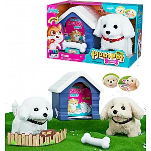 Plišasti inteligentni pes s pasjo uto