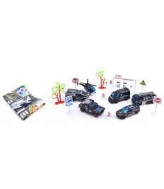Kovček z policijskimi vozili 6/1 - BF1524024
