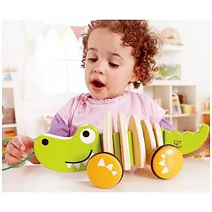 Hape lesen Krokodil, potegni in povleči