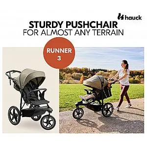 RUNNER 3 Olive sportska kolica