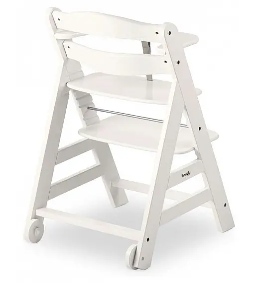 Drvena visoka stolica BETA Plus White Hauck